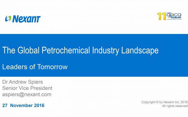 The Global Petrochemical Industry Landscape